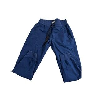 Carhartt Force Scrubs Jogger Pants Womens Petite Small Navy Modern Fit 7 Pocket